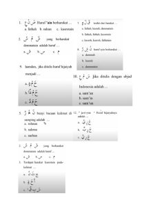 SOAL BTQ kelas 2 PDF