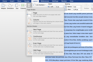 Cara Menyisipkan Page Break di Word Panduan Lengkap Untuk Pemula