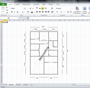 Cara Membuat Denah Ruang Ujian Dengan Excel Denah Ruangan Riset My