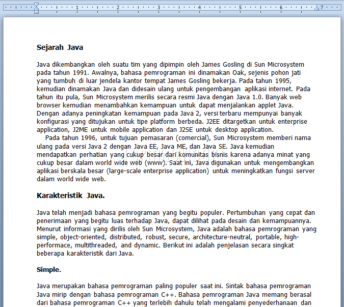 Membuat Kolom Koran Newspaper Columns Di Microsoft Word