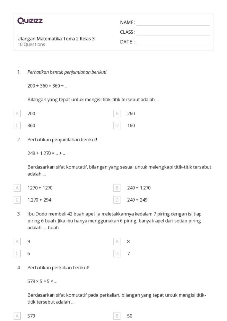 Hati-hati! 5 Soal Tema 2 Kelas 3 dan Kunci Jawaban Ini Sering Bikin Siswa Terjebak