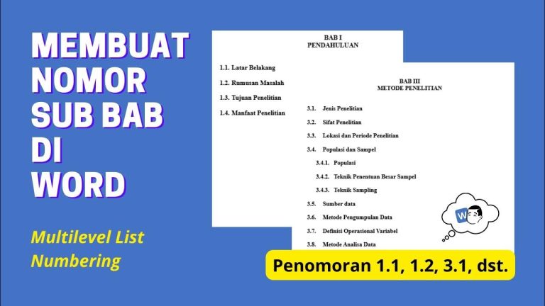 Ternyata 3 Cara Memisahkan Word per Bab untuk Landscape dan Portrait dalam Satu File