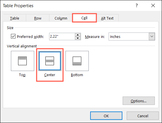 Cara Menempatkan Teks di Tabel Microsoft Word - catataninfo com