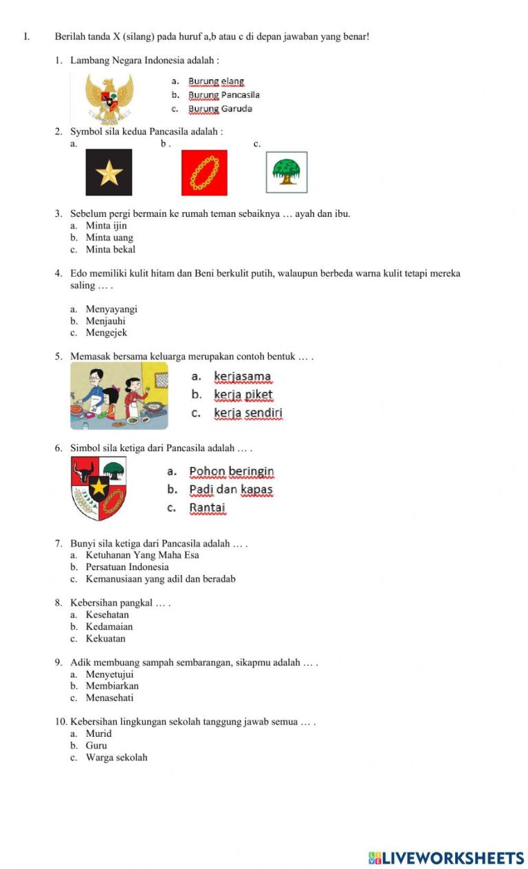 Ternyata Ini 5 Soal PKN Kelas 1 Semester 2 Tentang Pancasila Paling Sering Muncul 2026