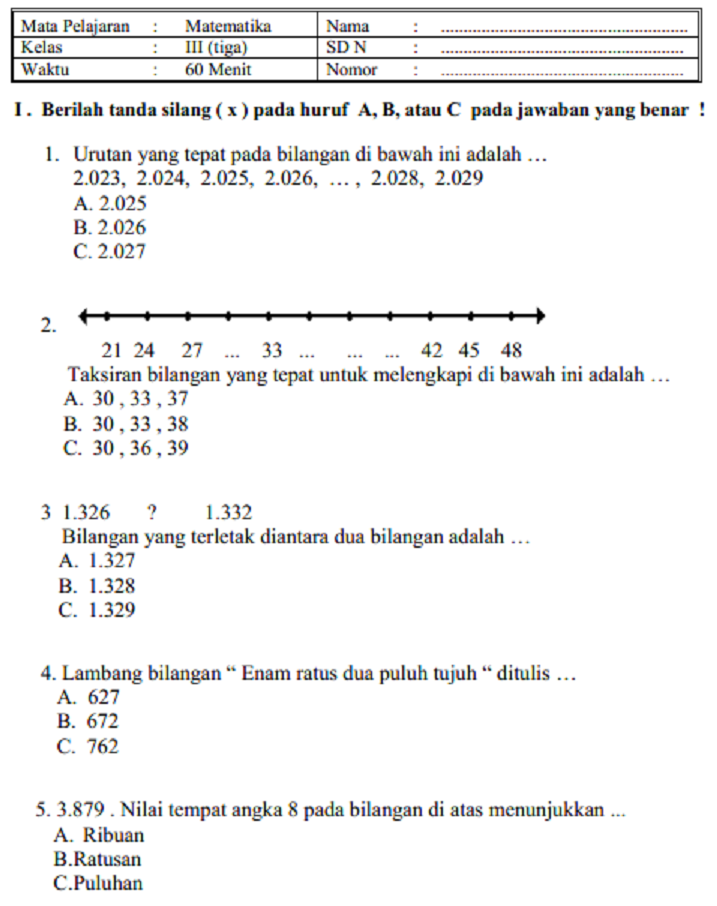 Wajib Dicoba! 45 Soal PAS Kelas 3 Semester 1 Agama 2026 Pilihan Ganda dan Esai