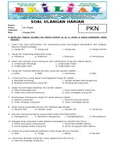 Materi Pkn Kelas 3 Tema 1 Dalchaebi