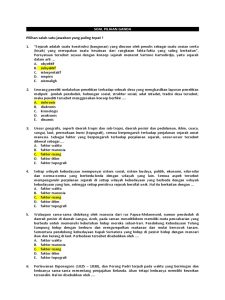 5 Contoh Soal IPA Kelas 7 Bab 4 Pilihan Ganda yang Wajib Dikuasai Siswa di Tahun 2026