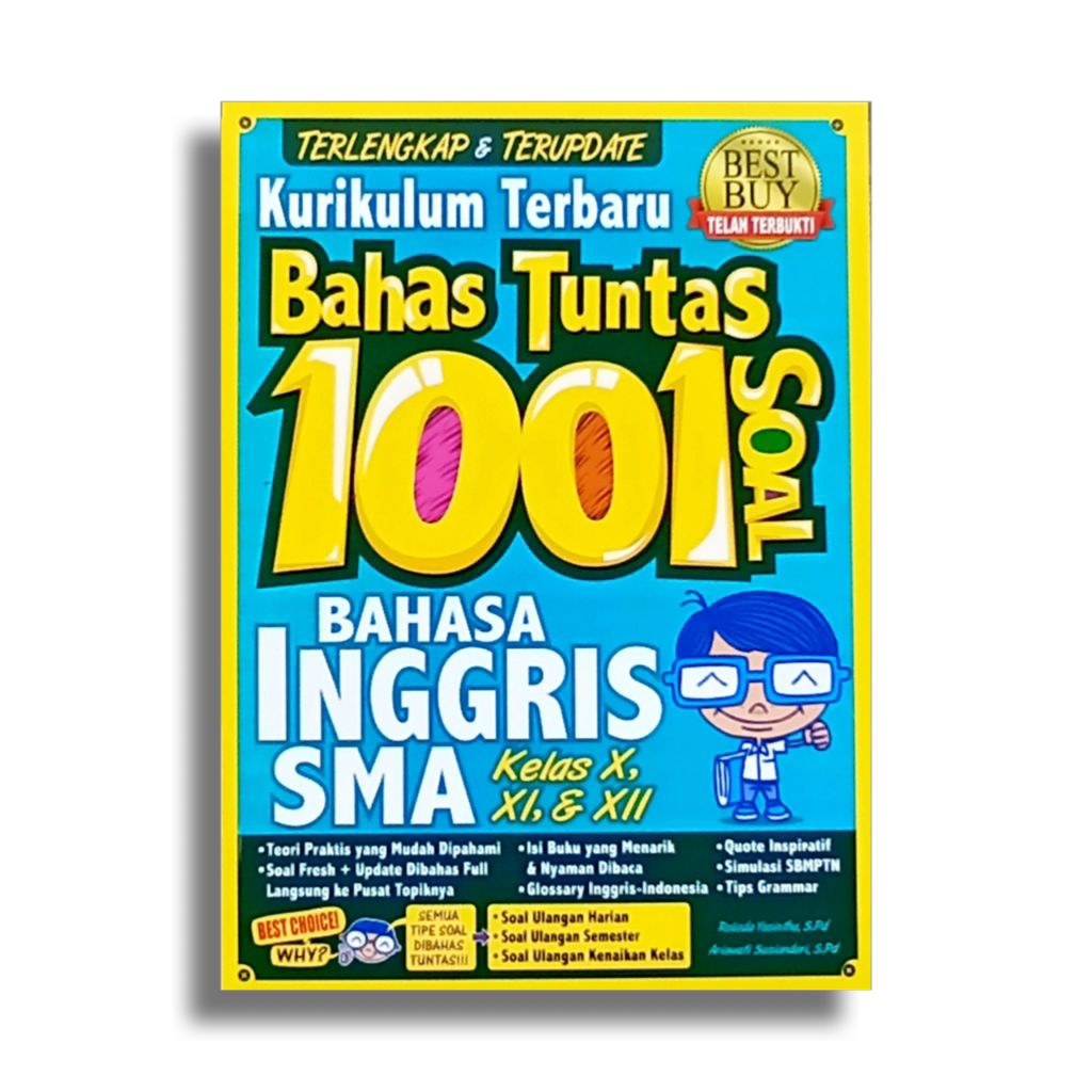 Jual Buku Pelajaran SMA Kurikulum Terbaru Bahas Tuntas 1001 Soal