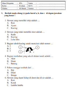 Wajib Tahu 5 Contoh Soal IPA Kelas 4 Tema 6 yang Sering Muncul di Ujian 2026