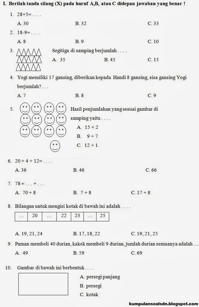 Wajib Tahu Kumpulan Soal Kelas 1 SD Semester 2 Kurikulum 2013 Bikin Anak Jago IPS Wajib Tahu Kumpulan Soal Kelas 1 SD Semester 2 Kurikulum 2013 Bikin Anak Jago IPS