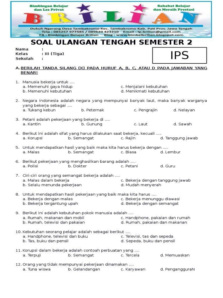7 Rahasia Latihan Soal IPS Kelas 3 SD yang Bikin Anak Cepat Kuasai Materi Ujian