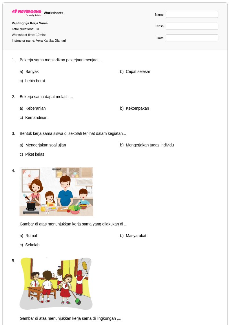 7 Rahasia Latihan Soal IPS Kelas 3 tentang Kerjasama yang Wajib Tahu Sebelum Ujian Dimulai
