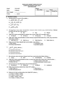 Download Soal UKK Kelas 4 Tema 7 Terbaru 2026 Lengkap Kunci Jawaban, Wajib Dicoba Sebelum Ujian