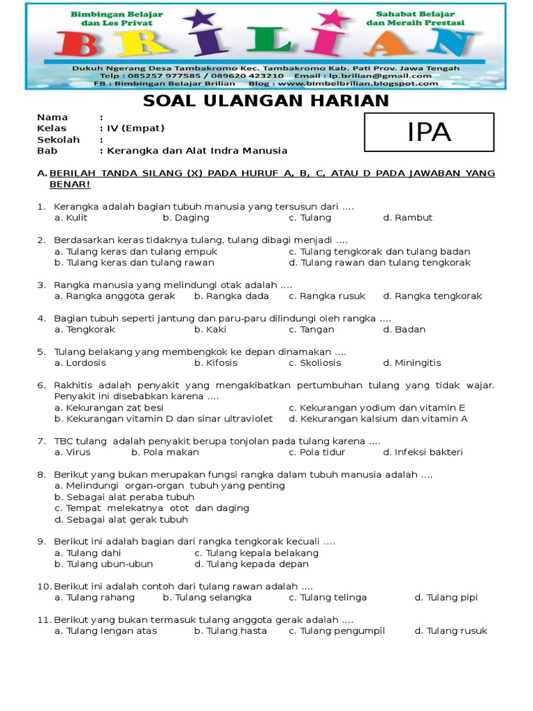 Dwonload Soal IPA Kelas 4 Bab 1 Ternyata Semudah Ini, 5 Trik Jitu Agar Anak Langsung Paham di 2026