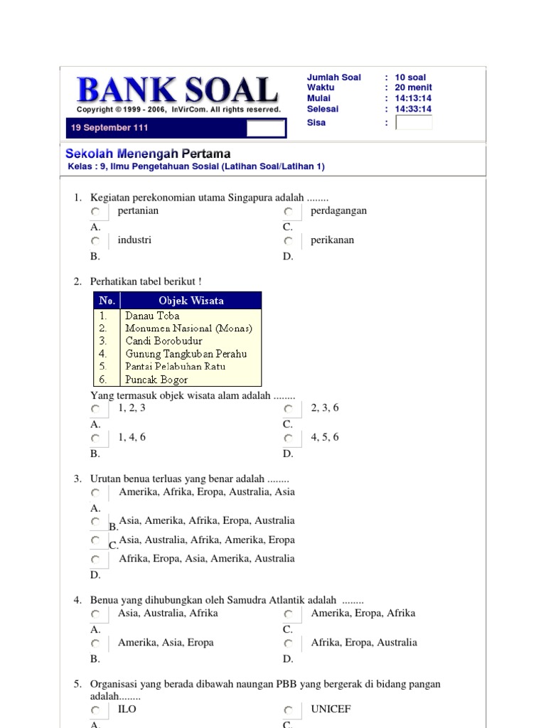 Bank Soal Dalchaebi