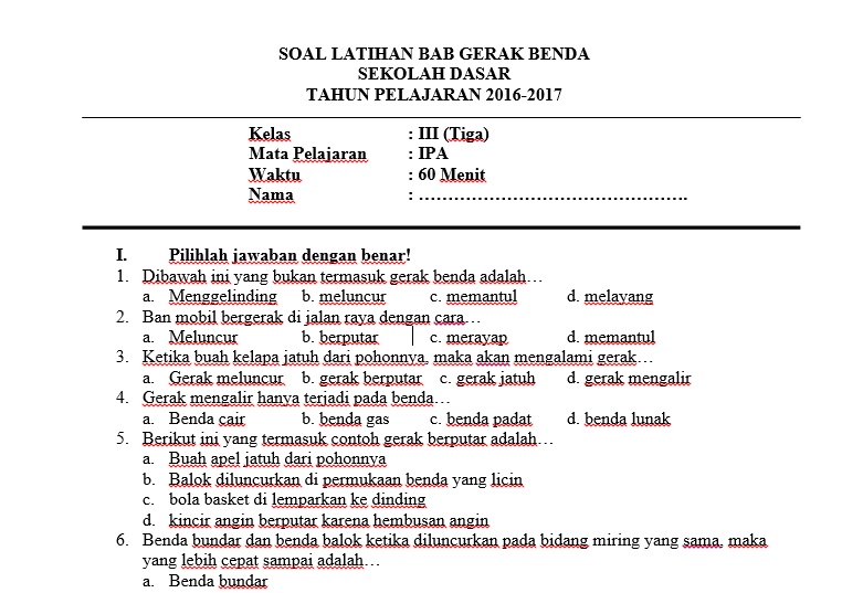 Terbukti! 5 Cara Cepat Kuasai Latihan Soal IPA Kelas 3 Semester 2 Bab Gerak Sebelum Ujian