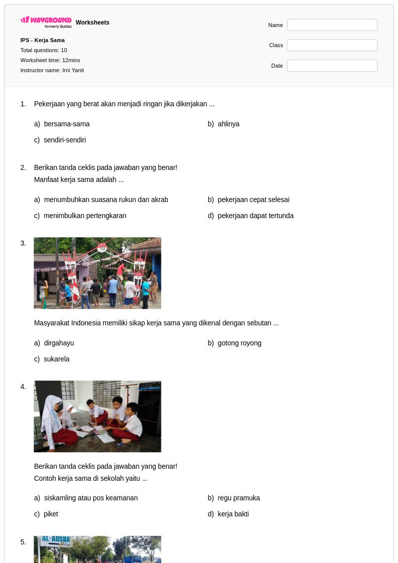 Terbukti 5 Cara Pakai latihan soal ips kelas 3 kerjasama di linkungan untuk Naik Nilai