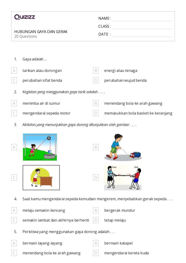 Terbukti Kuasai Latihan Soal IPA Kelas 3 SD Semester 2 Gerak Benda dalam 3 Langkah