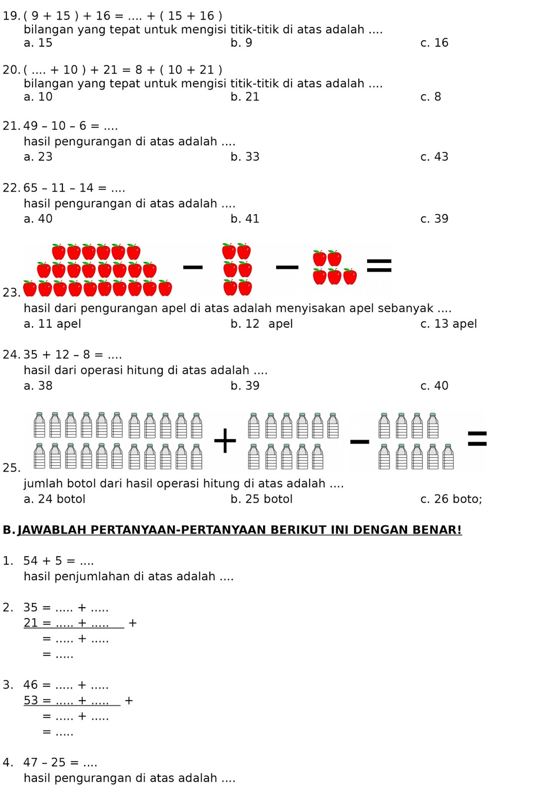 Terbukti 7 Contoh Soal Matematika Kelas 1 SD Bab 6 yang Bikin Anak Sukses di OMI IPAS 2026