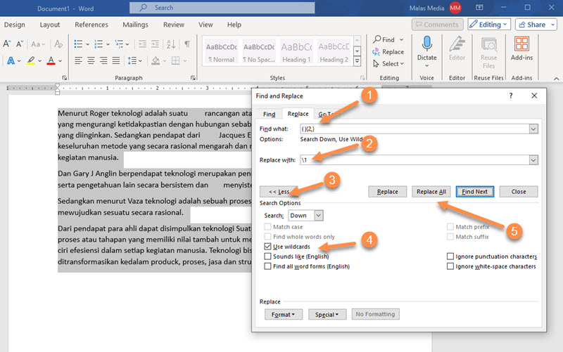 Rahasia Cepat Cara Merapikan Spasi yang Berantakan di Word 2016 Agar Dokumen Rapi Seketika