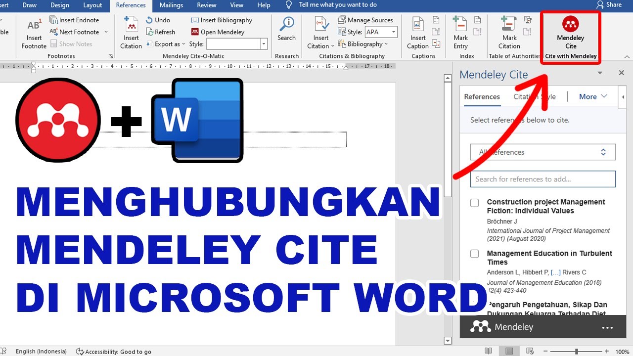 Rahasia Cepat dan Cara Pasang Mendeley di Word Agar Skripsi Langsung Jadi Tanpa Error