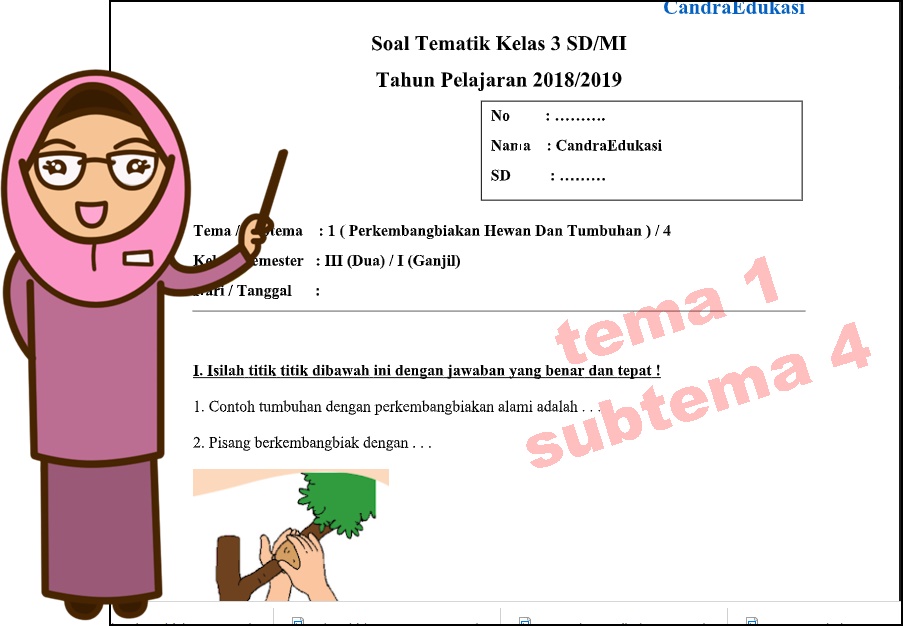 Rahasia Jawab Cepat Soal Tema 1 Subtema 4 Kelas 3 SD Kurikulum 2013 Ini Wajib Tahu