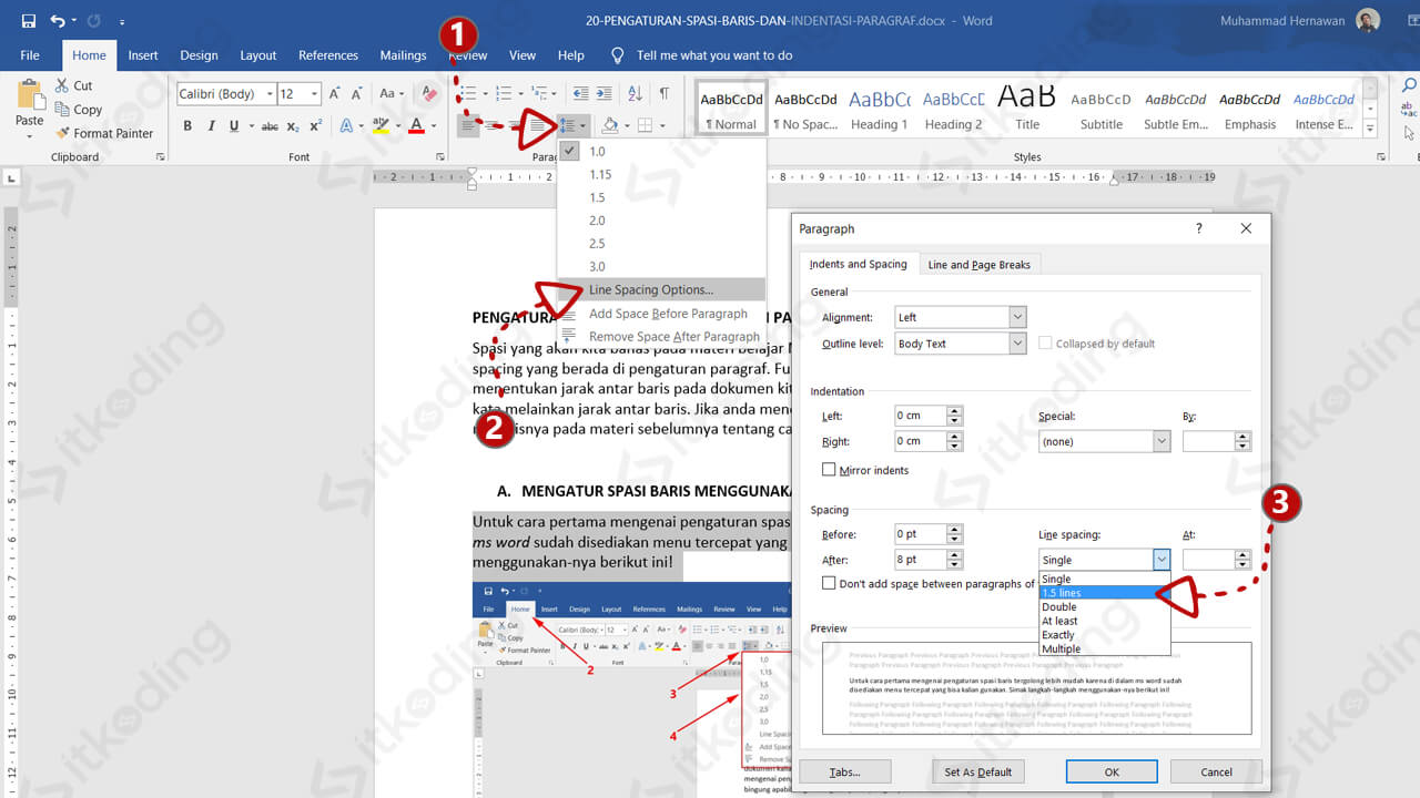 Ternyata Ini Cara Mengecilkan Spasi di Word Agar Dokumen Rapi dan Profesional